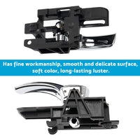 2x Inner Interior Door Handles Left & Right Suitable For Nissan Dualis J10