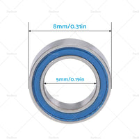 {{ 10X MR85-2RS MR115-2RS Bearing PTFE Rubber Seal For RC 2728 4606 5114 1213 B020 }} - Buy Car Parts Online at {{ Kaka Auto Parts }}.