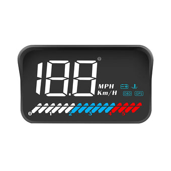 compare product Car Head Up Display Universal OBD GPS Dual System 3.5inch HUD Speed Alarm Voltage Monitor Suitable For Most Vehicles
