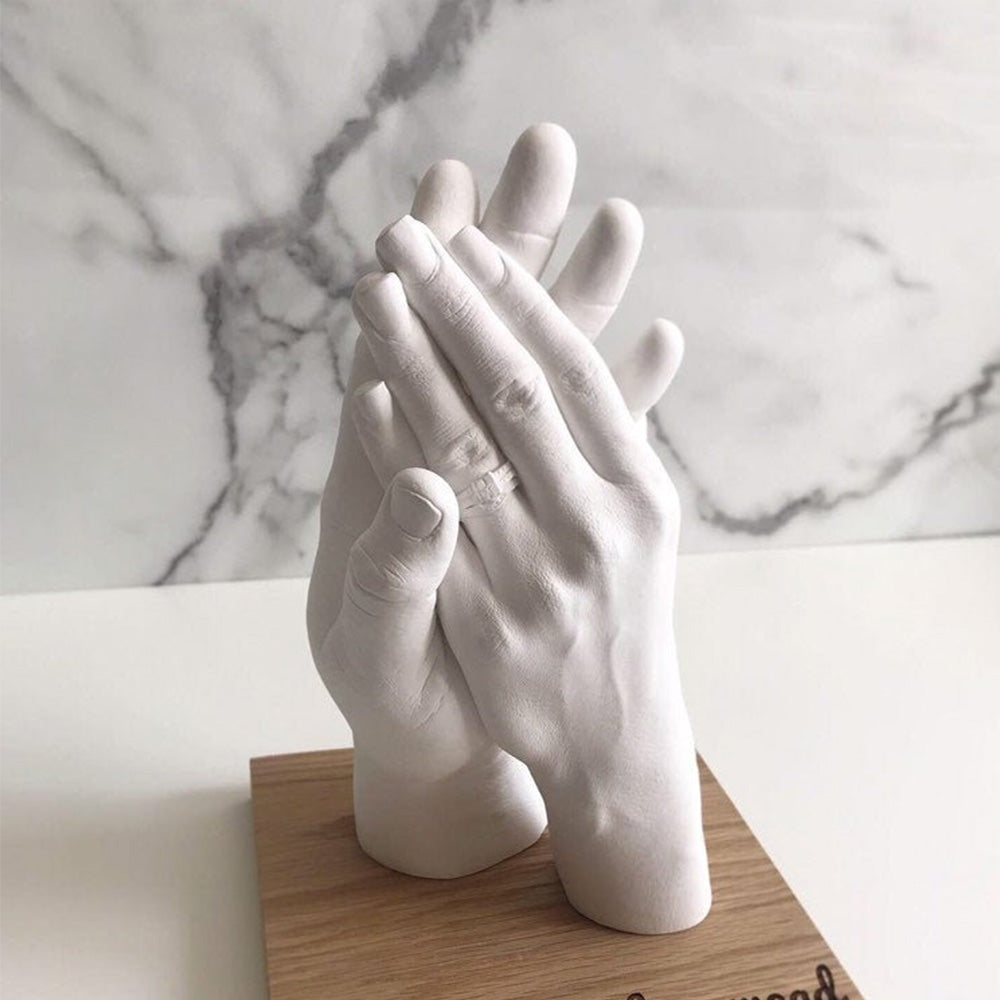 {{ 3D KEEPSAKE HANDS DIY CASTING KIT ART 1400G White Clone Model Powder for Adults }} - Buy Car Parts Online at {{ Kaka Auto Parts }}.