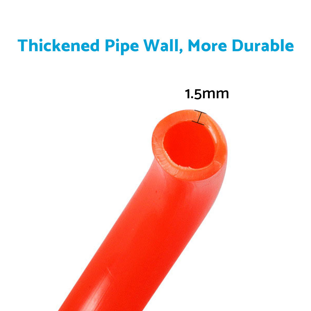 6m Coil Air Compressor Hose Recoil Hose 5mm x 8mm PU with Nitto Style Fittings