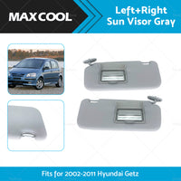 {{ Left Right Side Car Sun Visor Shade Suitable For Hyundai Getz 2002-2012 Grey }} - Buy Car Parts Online at {{ Kaka Auto Parts }}.