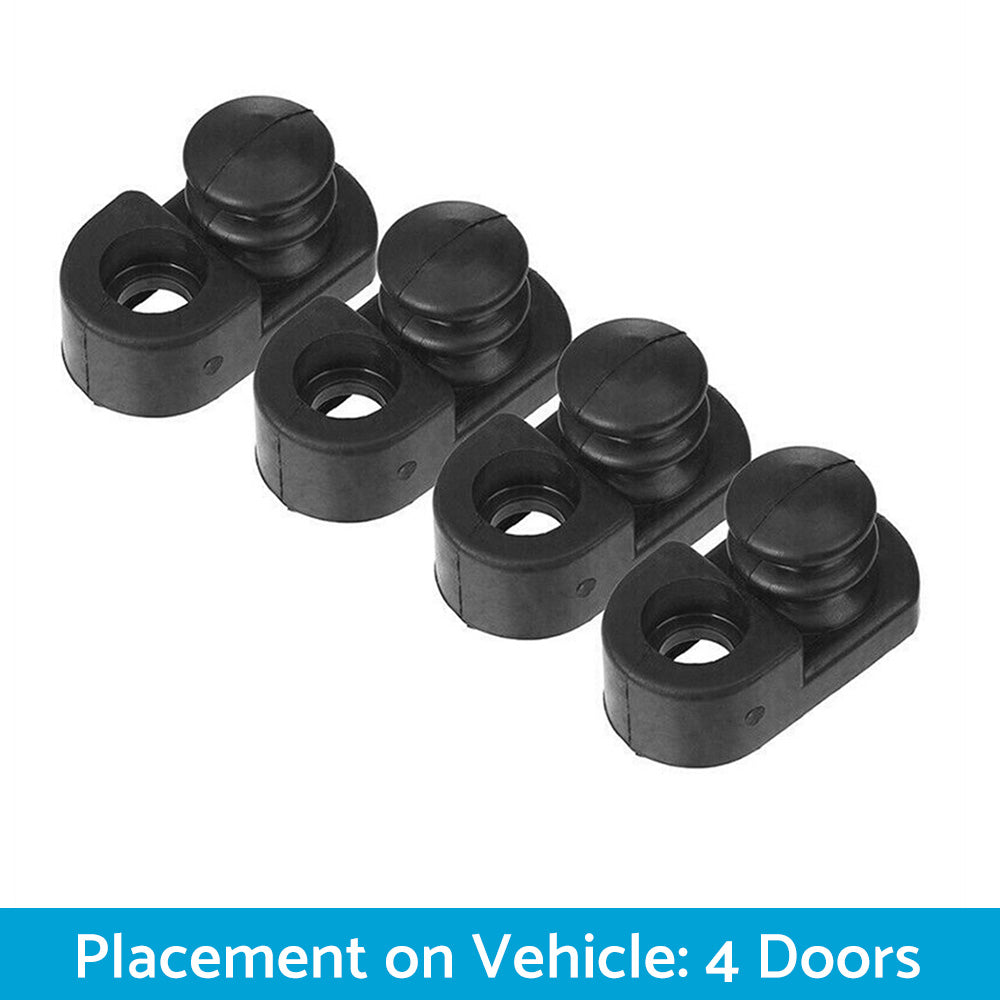 4x 4-Door Switch Cover Rubber Kit Suitable For Nissan Patrol GQ/Y60 25368-5L300