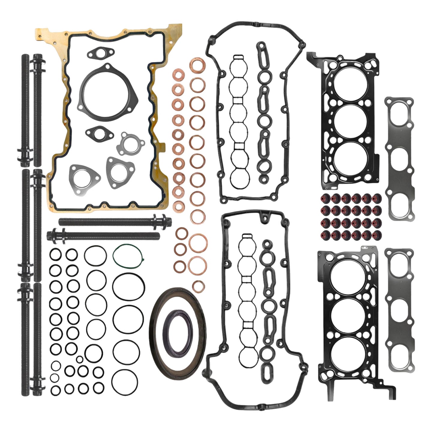 {{ Cylinder Head Gasket Kit + Intake Swirl Motor Suitable for Jeep Cherokee 11-23 }} - Buy Car Parts Online at {{ Kaka Auto Parts }}.