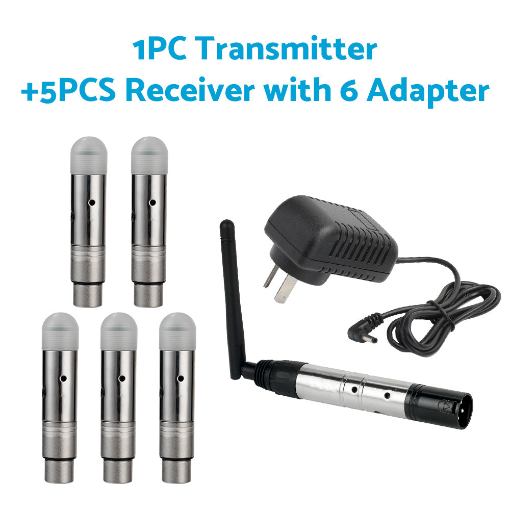 2.4G DMX512 Wireless Transmitter & Receiver Suitable For Stage Lighting Effects DMX Controllers