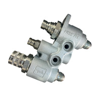 For Bobcat Hydraulic Block Quick Coupler Flat Face FFH Auxillary Valve 6678076