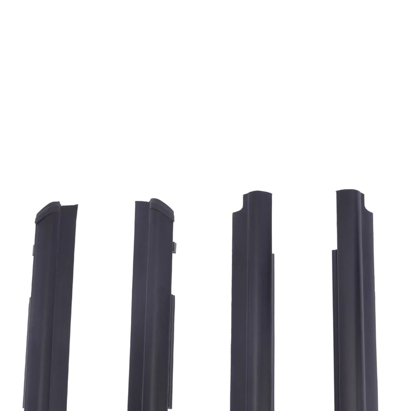 4x Window Weatherstrip Trim Belt Set Suitable For Mitsubishi Lancer 2008-2017