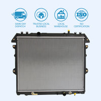 {{ RADIATOR SUITABLE FOR TOYOTA HILUX KUN16R KUN26R 3. 0 TD 1KD-FTV AT MT 2005 ON }} - Buy Car Parts Online at {{ Kaka Auto Parts }}.