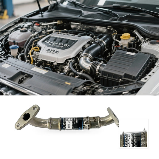 Turbo Oil Feed Line Suitable for Audi A3 A4 A5 A6 Q3 VW GTI Jetta Tiguan