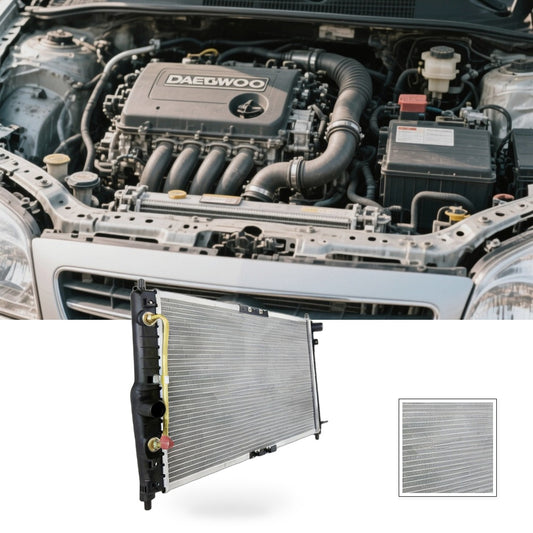 Radiator Suitable for Daewoo Lanos 1.3L 1.5L 1.6L 1997-2003 Auto Manual