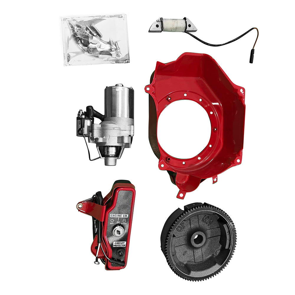 Electric Start Kit Starter Motor Ignition Switch Suitable For Honda GX160 GX200
