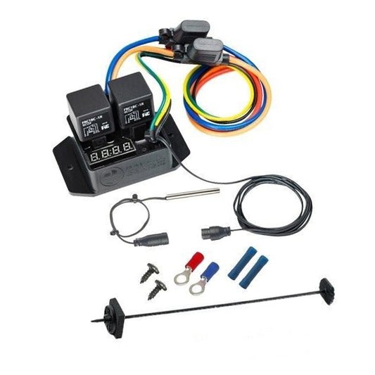 Electronic Thermatic Radiator Fan Controller Switch 12V Digital 0444 Digital