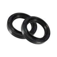 2x RH LH Front Axle Oil Seal Set Suitable for Toyota Hilux TGN26 KUN26 KUN25 RH+LH