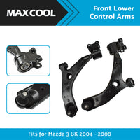 {{ Pair Front Lower Control Arms Fits For Mazda 3 BK 2004 - 2008 Mazda 5 }} - Buy Car Parts Online at {{ Kaka Auto Parts }}.