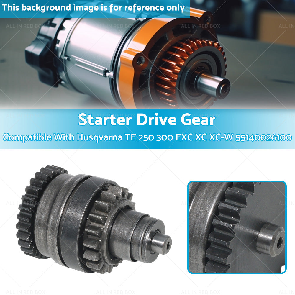 {{ Starter Drive Gear 55140026100 Suitable For Husqvarna TE 250 300 EXC XC-W 15-16 }} - Buy Car Parts Online at {{ Kaka Auto Parts }}.