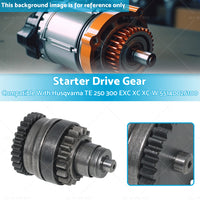 {{ Starter Drive Gear 55140026100 Suitable For Husqvarna TE 250 300 EXC XC-W 15-16 }} - Buy Car Parts Online at {{ Kaka Auto Parts }}.