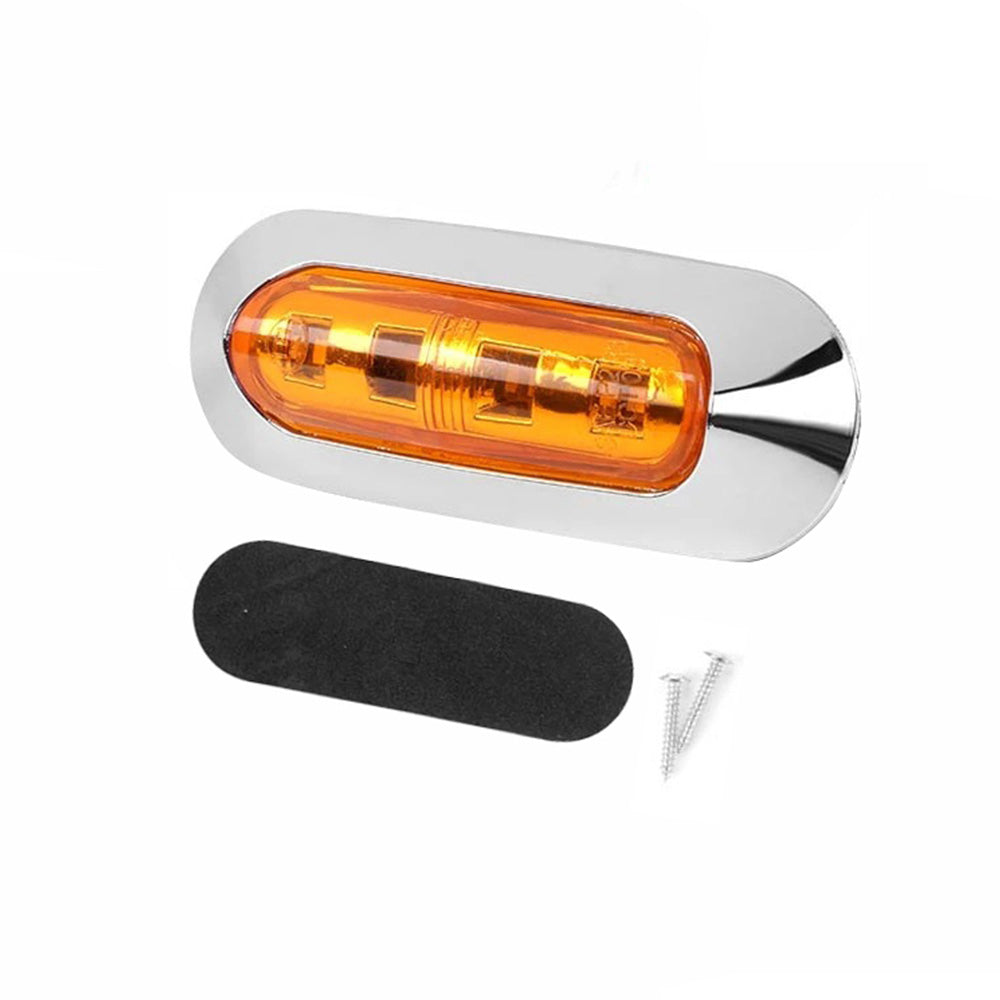 10x Clearance Light LED Side Marker Suitable For Truck Trailer Lorry Lamp Amber