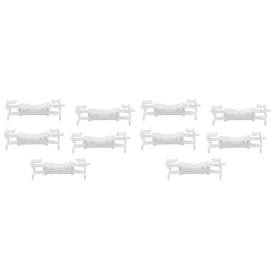 10x Roof Moulding Drip Rail Clips Suitable for Mitsubishi Triton L200 2005-2014