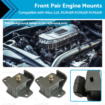 compare product Front Pair Engine Mounts Suitable for Hilux 3. 0L KUN26R KUN16R KUN25R 05-16