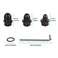 {{ Inline 100 Micron Fuel Filter Bracket 6AN 8AN 10AN Adapter Universal 50MM }} - Buy Car Parts Online at {{ Kaka Auto Parts }}.