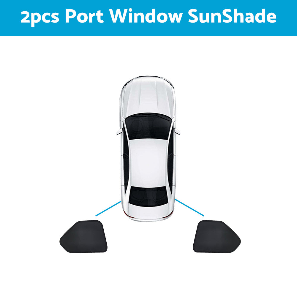Magnetic Rear and Side Window Sun Shade Mesh Suitable For Toyota RAV4 2019-2023