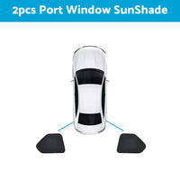 Magnetic Rear and Side Window Sun Shade Mesh Suitable For Toyota RAV4 2019-2023