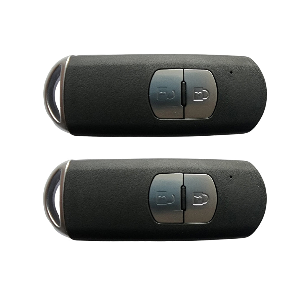 2x Smart Remote Key Shell Suitable For Mazda Mazda 3 5 6 MX-5 CX-5 CX-7 CX-9