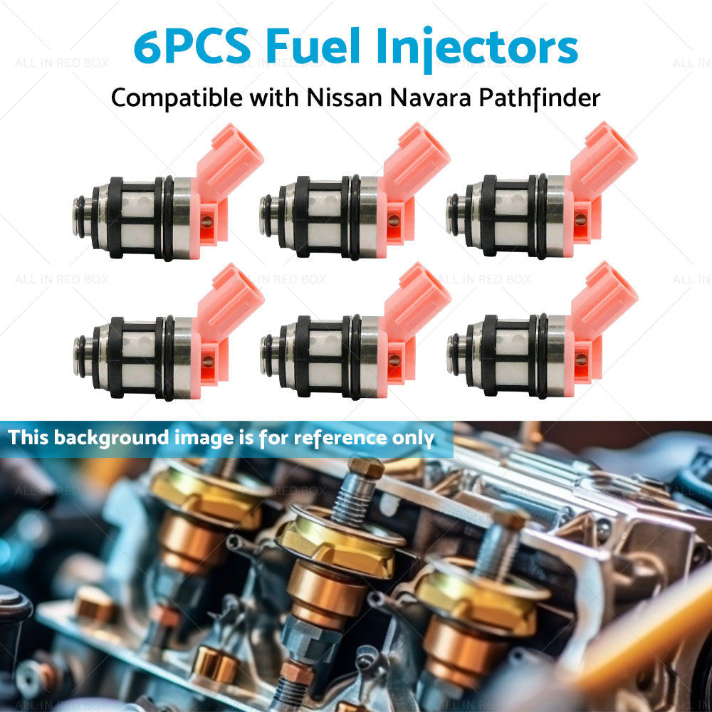 {{ 6PCS Fuel Injectors Suitable For Nissan Navara D21 D22 Pathfinder 16600-9S200 }} - Buy Car Parts Online at {{ Kaka Auto Parts }}.