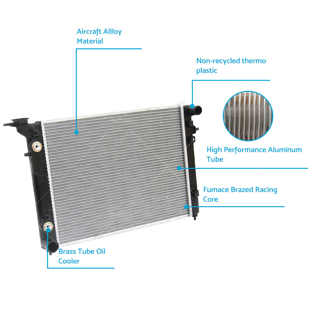 {{ Radiator Suitable For Holden Commodore VP VR VS 91-00 Caprice VR 94-95 V6 AT or MT }} - Buy Car Parts Online at {{ Kaka Auto Parts }}.