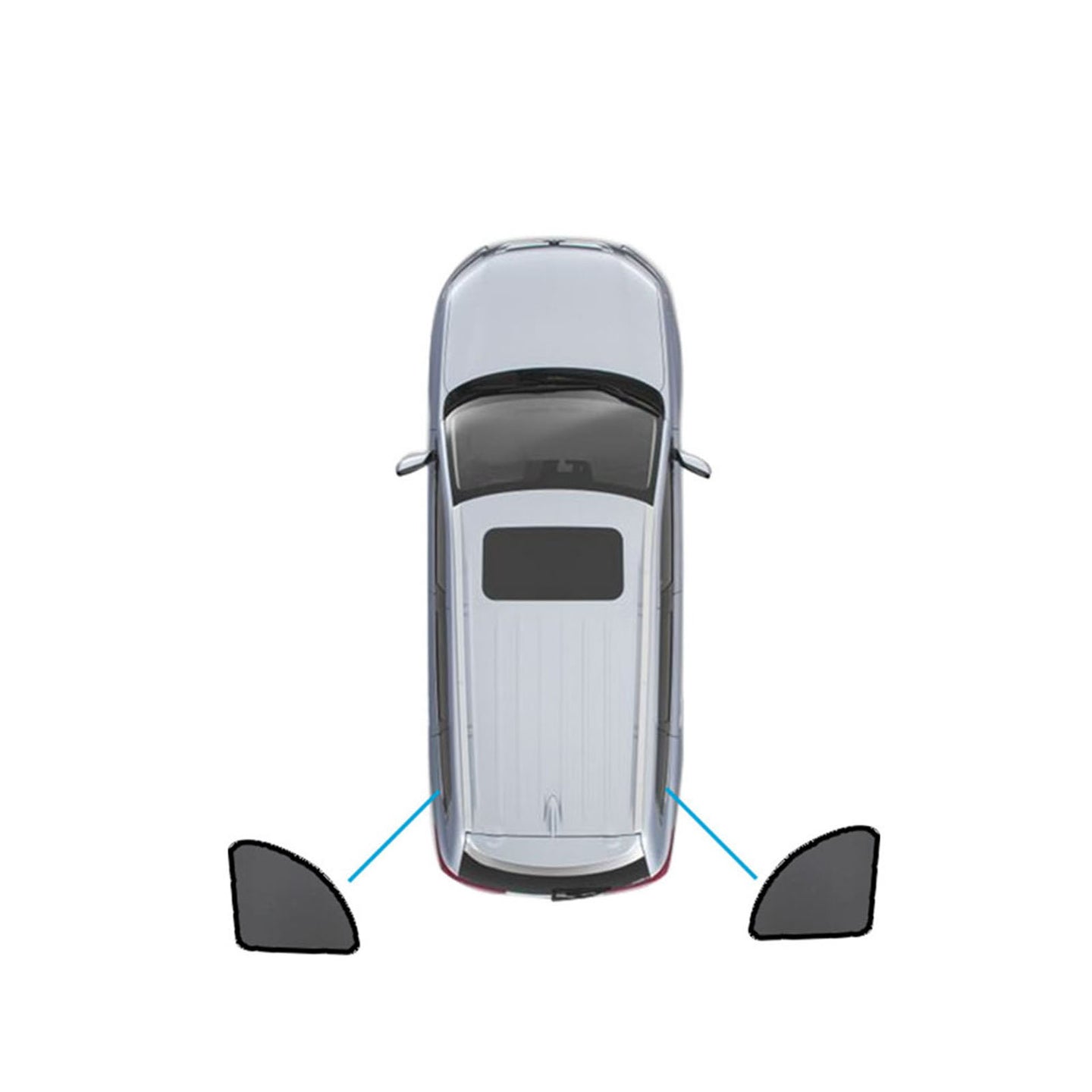 {{ Magnetic Sun Shades Suitable for Mercedes Benz GLB X247 20+  Windows Sun Blind }} - Buy Car Parts Online at {{ Kaka Auto Parts }}.