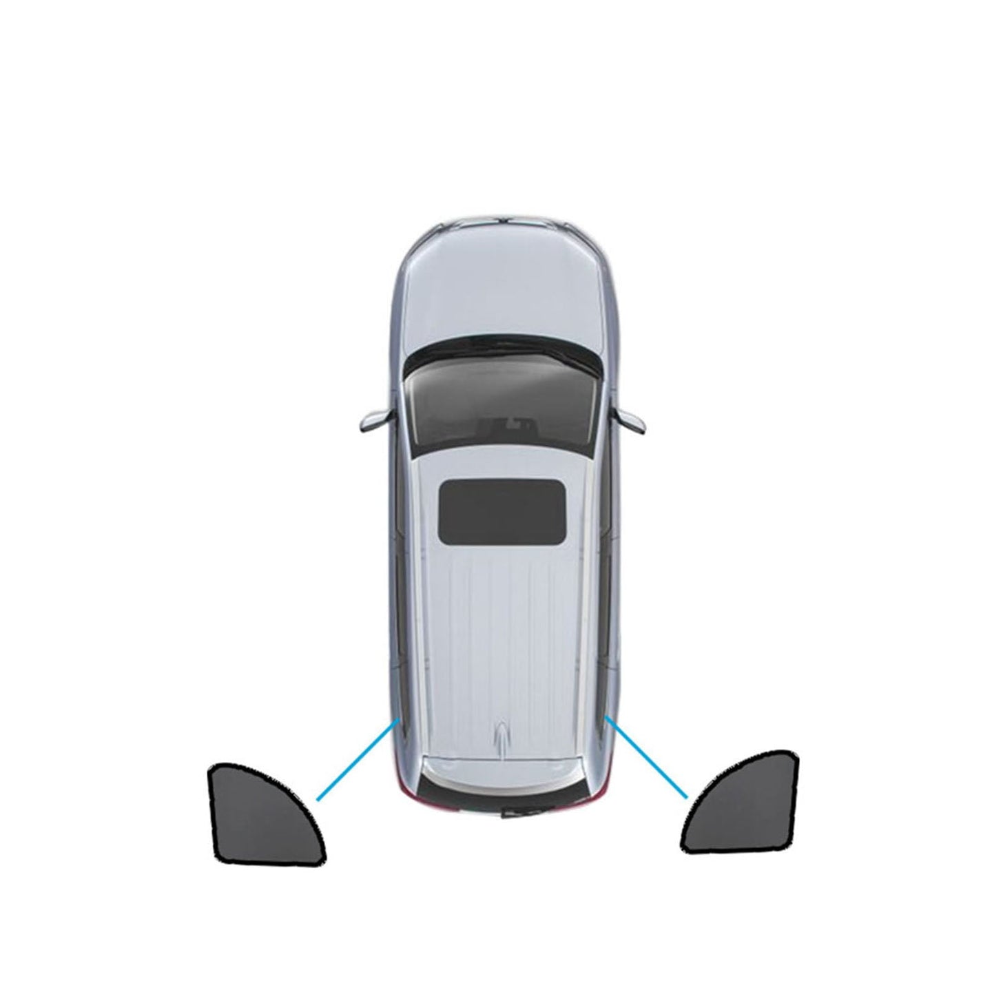 {{ Magnetic Sun Shades Suitable for Mercedes Benz GLB X247 20+  Windows Sun Blind }} - Buy Car Parts Online at {{ Kaka Auto Parts }}.