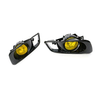 Yellow Fog Lights Lamp Kit Suitable For Honda Civic EK EM 2 3 4 Dr JDM 1999-2000