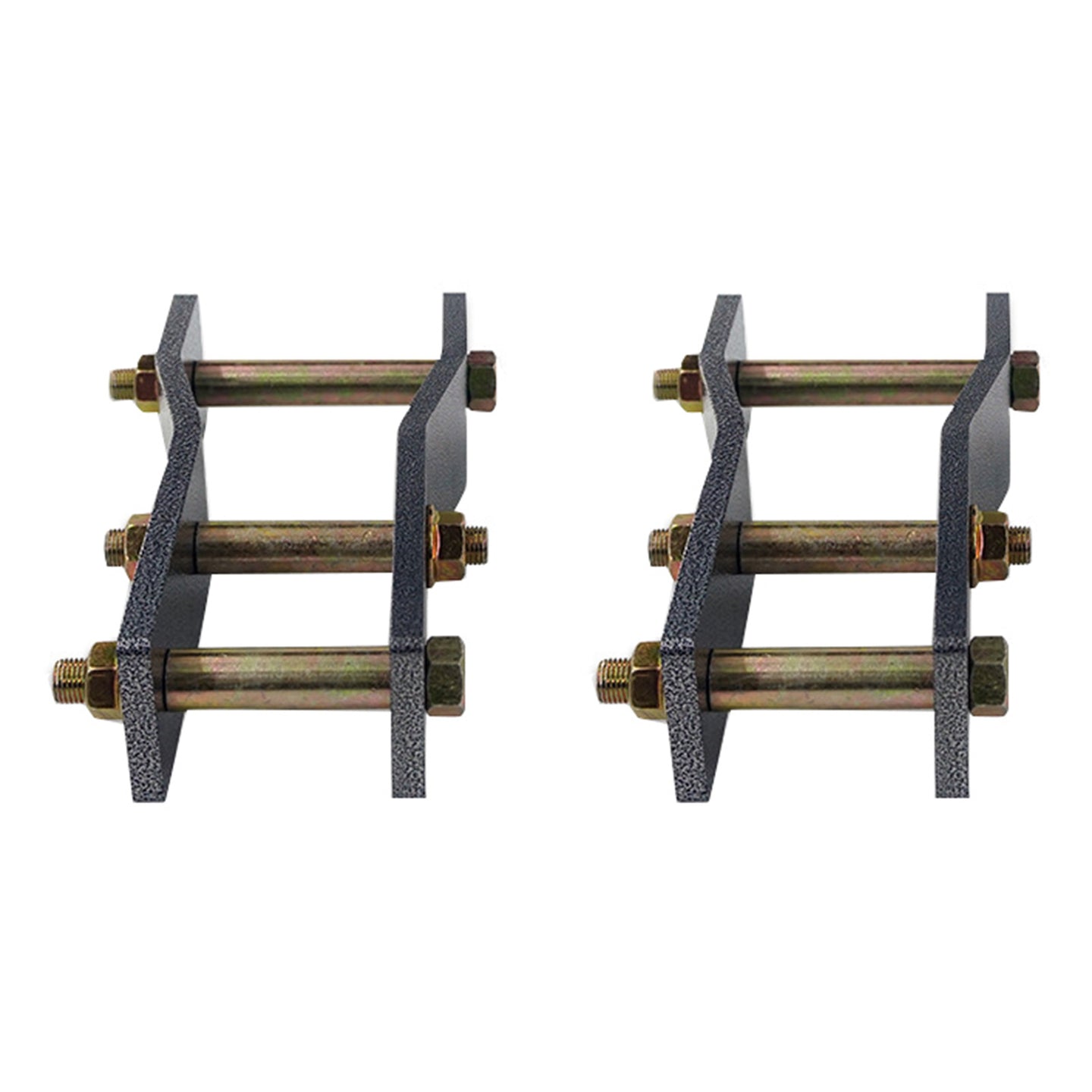 {{ 2x Rear Extended Greasable Shackles 2 inch  50mm Lift Suitable For Toyota Hilux KUN26 }} - Buy Car Parts Online at {{ Kaka Auto Parts }}.