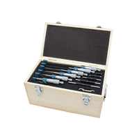 6x Precision Outside Micrometers 0-150mm Suitable For Machinist – Carbide 0.01mm
