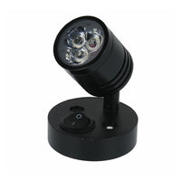 2x 12V LED Interior Spot Reading Light Wall Lamp with Switch Suitable For Caravan Camper