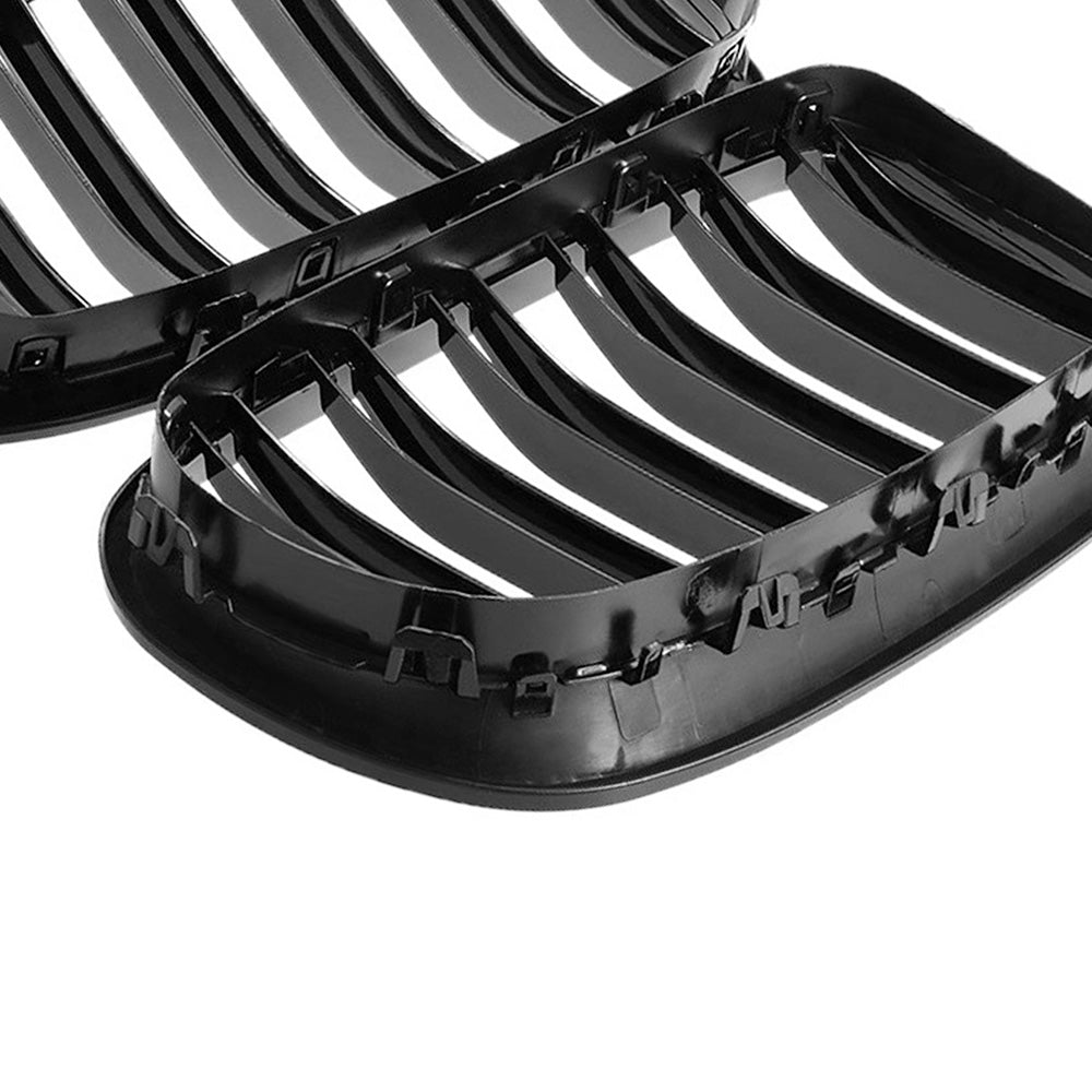 {{ Bumper Bar Grill Grille Bodykit Suitable For BMW 5 Series F10 F11 Gloss Black }} - Buy Car Parts Online at {{ Kaka Auto Parts }}.