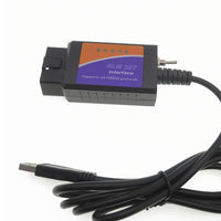 USB Adapter Modified Suitable For Ford ELMconfig Latest Chip HS-CAN MS-CAN Forscan OBD2