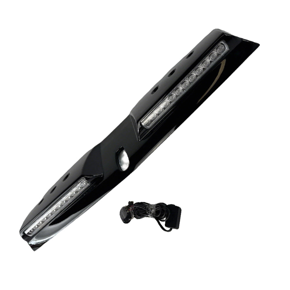 Gloss Black LED Roof Light Bar Pod Suitable for Ford Ranger T6 T7 T8 2013–2022