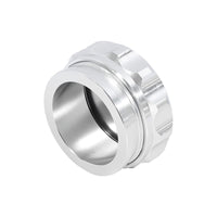 2in Aluminium Alloy Weld-On Filler Neck And Cap Suitable For Oil Fuel Water Tank Silver