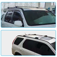 Roof Rack Cross Bar Pair Suitable For Honda CR-V 2002-2006 Black