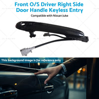 {{ Front Driver Right Side Door Handle Keyless Entry Suitable for 10-19 Nissan Juke }} - Buy Car Parts Online at {{ Kaka Auto Parts }}.