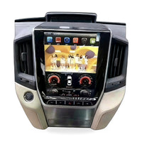 Vertical Screen Navigation System Suitable for Toyota Land Cruiser 2016