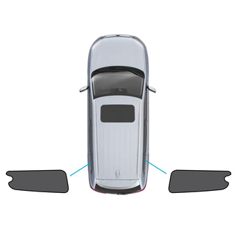 compare product 2x Triangular Window Shades Suitable for LDV G10 2014-Present UVB&UVA Protection