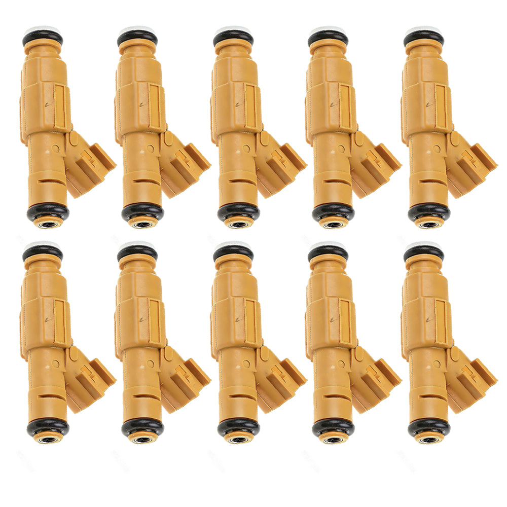 {{ 10x Fuel Injector Suitable For Ford E-350 F-250 F-350 F-450 F-550 F53 6.8L V10 }} - Buy Car Parts Online at {{ Kaka Auto Parts }}.