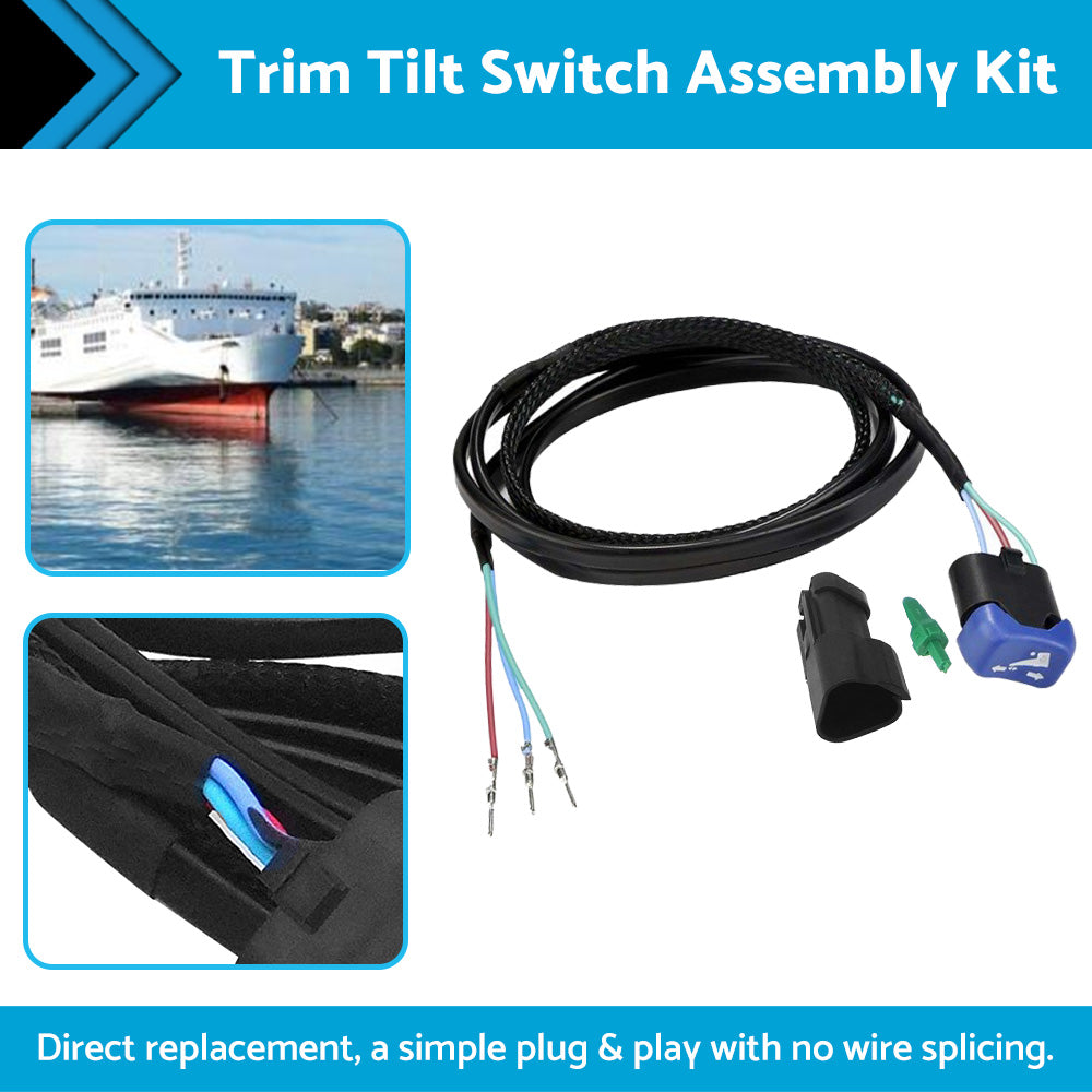 {{ Trim Tilt Switch Assembly Kit Suitable For Johnson Evinrude Outboard 5006358 }} - Buy Car Parts Online at {{ Kaka Auto Parts }}.
