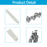 14'' Tungsten Chain & Guide Bar 3/8LP .043 52DL Suitable For Makita EGO 56V