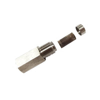 Oxygen O2 Sensor Spacer Adapter CEL Cleaner Mini Cat with Catalytic Converter