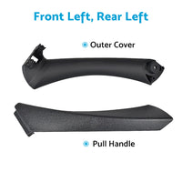 Inner Door Panel Handle Pull Interior Trim Cover Suitable For BMW E90 3 Series