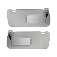 2x Sun Visors Right & Left With Light Suitable For Mazda 3 2010-2013 BBM369270C75