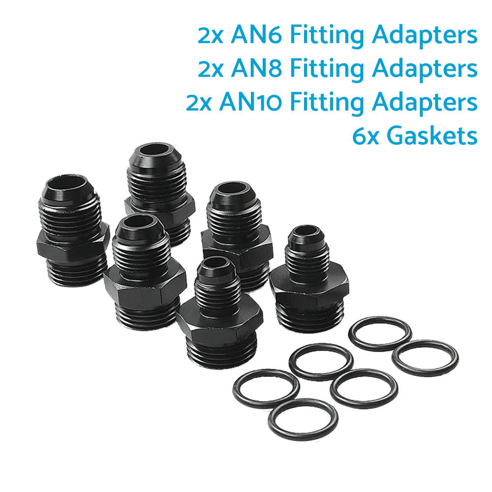 Universal Car 100 Micron AN6 AN8 AN10 Aluminum High Flow Fuel Inline Petrol Filter Suitable For Most Fuel Systems